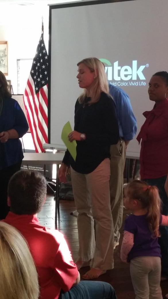 tessie629's tweet photo. Proud of UGE 5th graders on their Civil war exhibit at Nash Farms tonight. #gaed #hcs2015 http://t.co/6w39ptTPP5