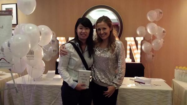 stephshumss's tweet photo. So amazing to have met @MeganDubs today at #xpocity2014! Cant wait to sit down and get into #OurInterruptedFairyTale http://t.co/QRaqXz8emq