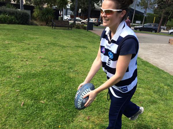 bethanykeats's tweet photo. The Grand Final is tomorrow so #TeamABCInternational had a kick of the footy at lunch. #abcgetfit http://t.co/ZG2HOFwhsh