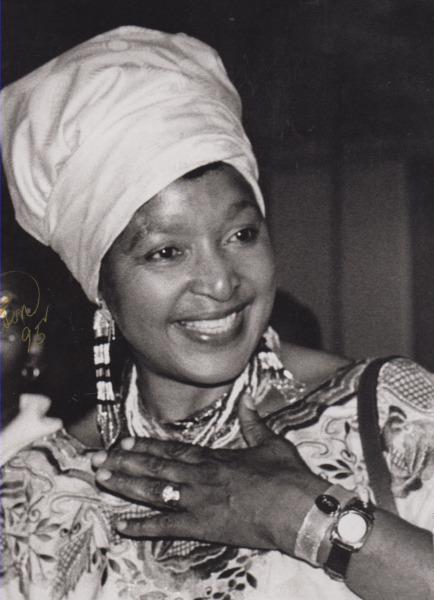 Happy Birthday to Ouma Winnie Madikizela-Mandela (born Nomzamo Winifred Zanyiwe Madikizela; 26 September 1936.    