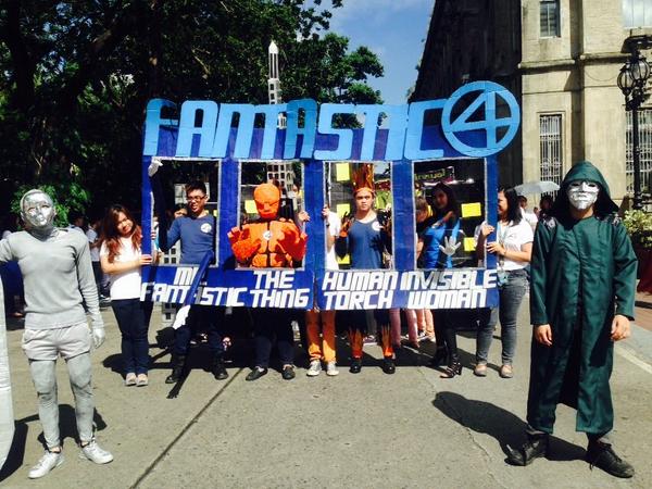 laurenejjang's tweet photo. FANTASTIC FOUR FTW!!!!!!
#3FM2 #BESTSECTIONEVER #CWxEnchantedParade @USTCBASC http://t.co/gEbVucWbN9