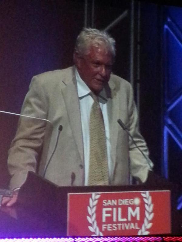 SDFilmFestival's tweet photo. Tom Berenger honors his late friend &amp; director of @BadCountryMovie, Chris Brinker http://t.co/ZlaaLw5Ljd