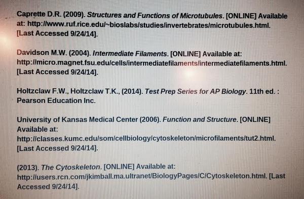 Cytoskeleton72's tweet photo. S/O to these sources for helpin teach our followers about the cytoskeleton! #spreadknowledge #murphpak http://t.co/o4pKKIBSML