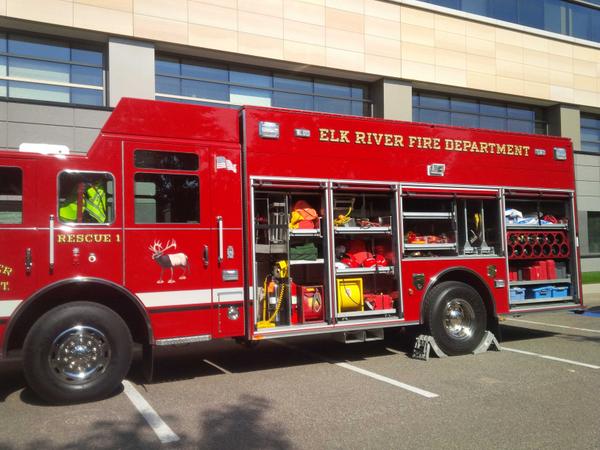 ElCarmeno's tweet photo. Thank you so much @ElkRiverFire for the  Jaw's of Life demo today our entire office will never forget it  #incredible http://t.co/0SngxneV8z