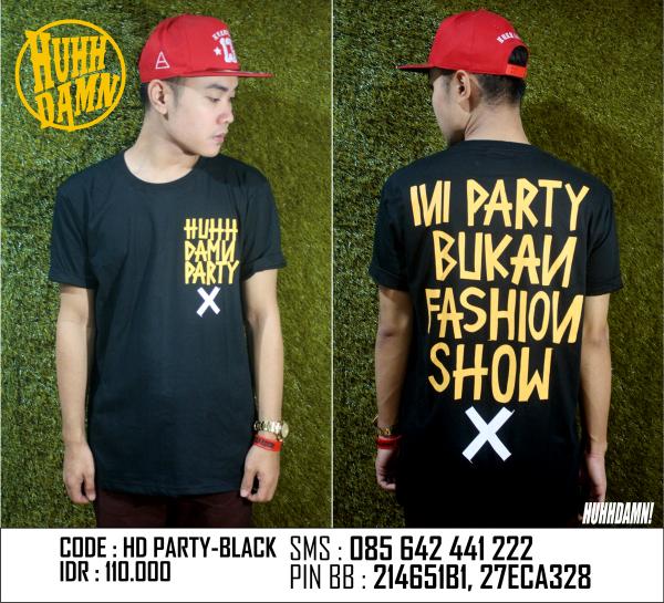 NEW ARRIVAL!!! HD PARTY-BLACK | IDR. 110K | ONLINE ORDER FAST RESPON: 085642441222, PIN BB 214651B1/ 27ECA328