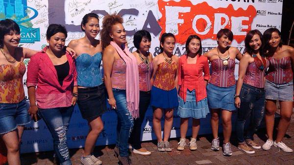Girl power <a href="/INA_Etc/">INA Etc.</a>. Pemainnya cantik. Permainannya juga cantik. Salut!! #locafore2014