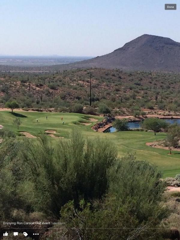 BMMez's tweet photo. In Scottsdale playing in Ron Carson Golf Outing.  Great time but where is PW? http://t.co/f5aR6k6cR1