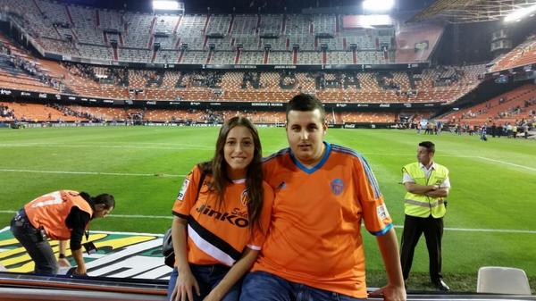 martatelp's tweet photo. Grande mi valencia! Un placer celebrar los goles con amigos así! @ragofer19 #comencasa #sempreamunt http://t.co/sOnI4HsJ9v