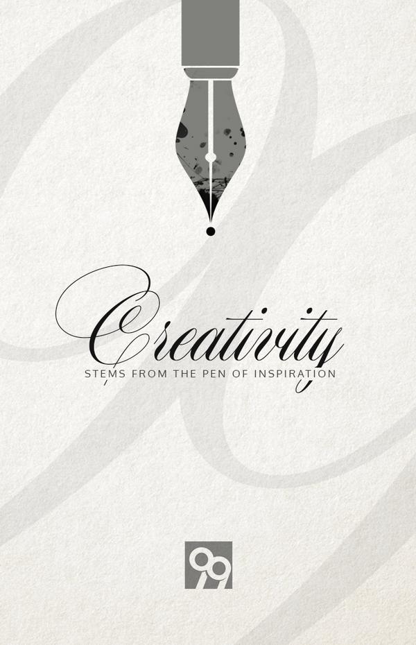 August99Inc's tweet photo. Creativity stems from the pen of inspiration. #qotd http://t.co/5sOU1C5i3l