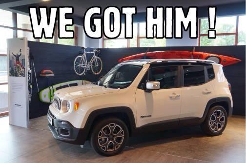 We got him! De nieuwe #Jeep #Renegade. Preview event tot zaterdag 17.00 uur bij #VireoAuto #Haarlem
