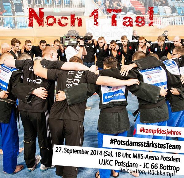 YvonneBoenisch's tweet photo. “@ujkcpotsdam: #PotsdamsstärkstesTeam #KampfdesJahres #ujkc #judo http://t.co/HkrszdhGjq” @Schnedel Viel Erfolg mit DEINEN Schützlingen!😁✌️😚