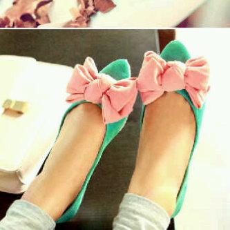 20OnlineShop's tweet photo. Flatshoes tosca pink ribbon 60ribu :) hub:088802062582 pin 3122b522 @iklanjaya http://t.co/t877kzhZ6f