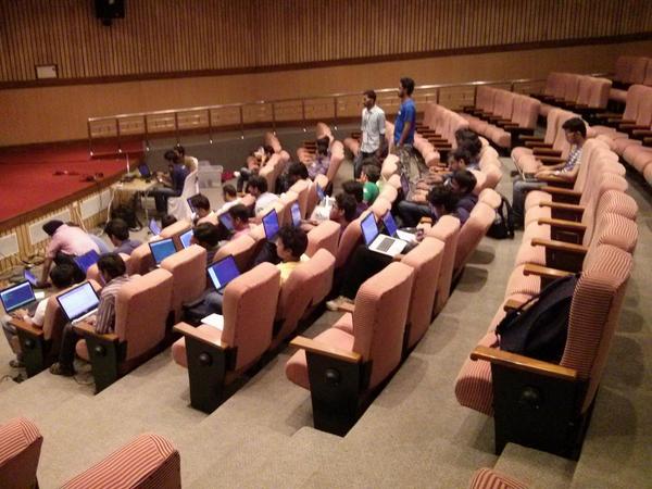 kracetheking's tweet photo. Introduction to django workshop by @sivasubramaniam in @pyconindia . #pyconindia2014. http://t.co/4CWCy9Ewi7