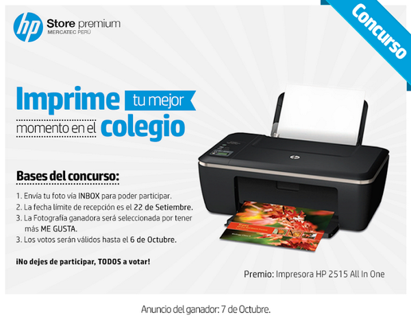 promocionesar's tweet photo. Concurso: Gana una impresora HP 2515 All in One #HPManiático http://t.co/2iAI640DaV http://t.co/DOqWiDfbPt