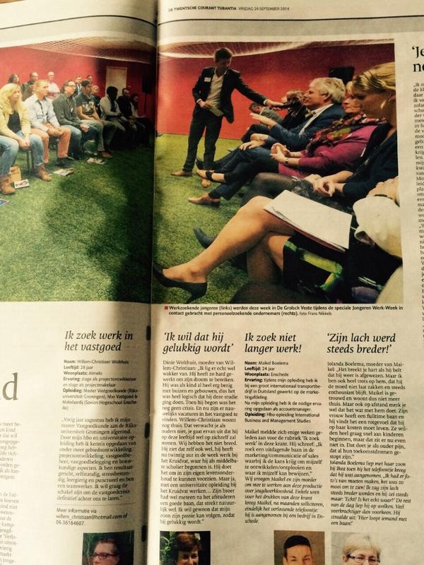 Mooi artikel <a href="/tubantia/">Tubantia</a> #jongeren en personeelzoekende ondernemers #uwv <a href="/BennoHermelink/">Benno Hermelink</a> <a href="/PWeideveld/">Petra Oude Engberink-Weideveld</a> <a href="/WerkpleinTwente/">Werkplein Twente</a>
