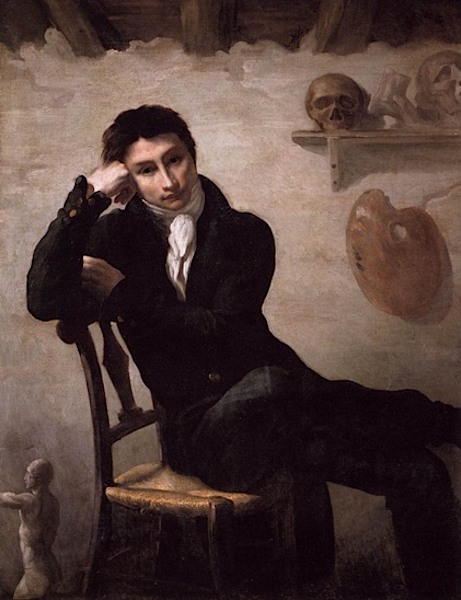 institutoiart's tweet photo. #TalDíaComoHoy en el año 1791 nacía el #pintor francés del Romanticismo Théodore Géricault (Autorretrato, 1818-19) http://t.co/DxEiw0CfdG