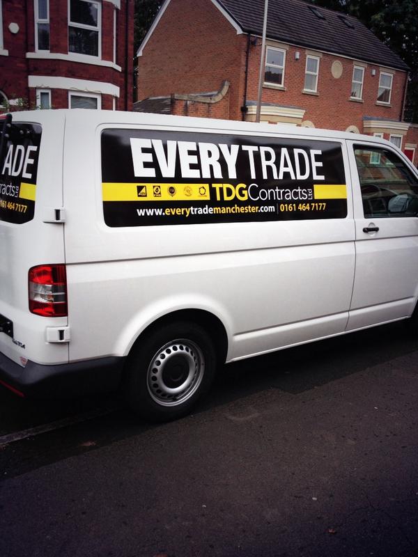 devoteassociate's tweet photo. Got the boys from @EveryTradeMCR on the job this morning painting the studio #stockport http://t.co/Fw6q3cCXuI