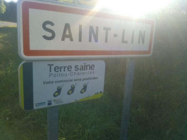 #SaintLin : commune exemplaire mention spéciale terre saine ! @poitoucharentes @RoyalSegolene @JFMacaire