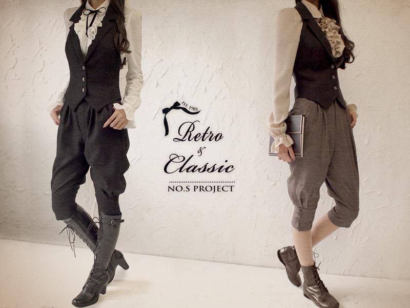 NO.S PROJECT ベスト 乗馬パンツ セット-
