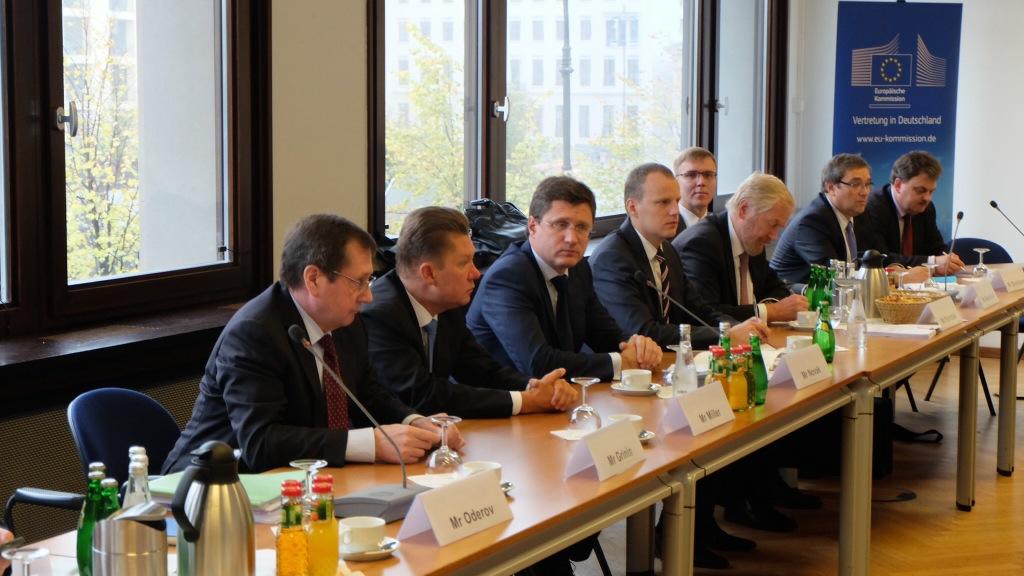 В Берлине начались газовые переговоры между Украиной, РФ и ЕС