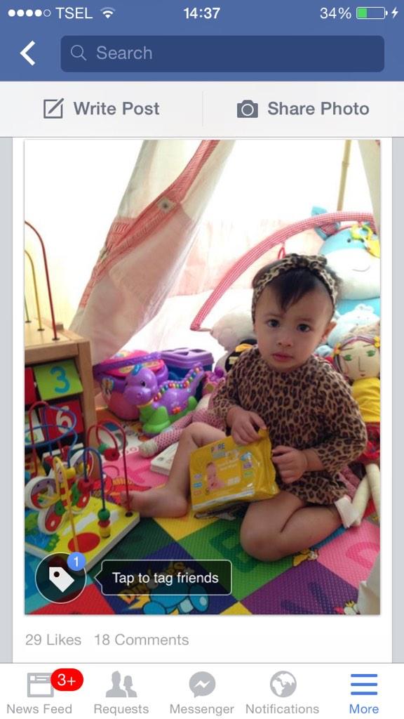 Amandine C. B. (03.02.13).Me and My Plus One it goes wherever I go <a href="/purebaby/">PUREBABY INDONESIA</a> #AmanDanHigienisUntukMulutDanTanganBayi