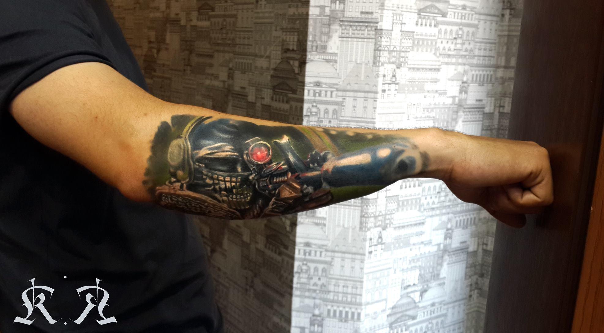 Sniper crowbar tattoo by d4nielk on DeviantArt