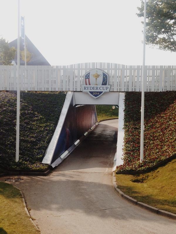 SileasMac's tweet photo. Fantastic atmosphere at the Ryder cup- almost makes the 3am rise bearable #BringTheNoise #RyderCup2014 http://t.co/I9718KmPYF