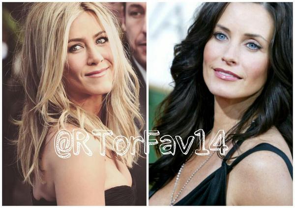 RTorFav14's tweet photo. RT For Jennifer Aniston 
Fav For Courteney Cox http://t.co/UQvAEiES7r
