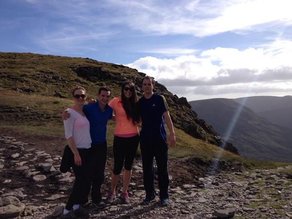 boltyeva's tweet photo. 1/2 way up Carauntoohil #ISU14 http://t.co/dIDLcQyJvk
