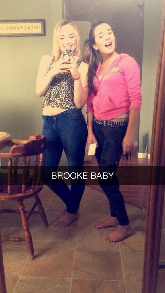 Little throw back with Brooke baby, happy sweet 16 you beautiful girl! Love you ❤️💋 @bderudder