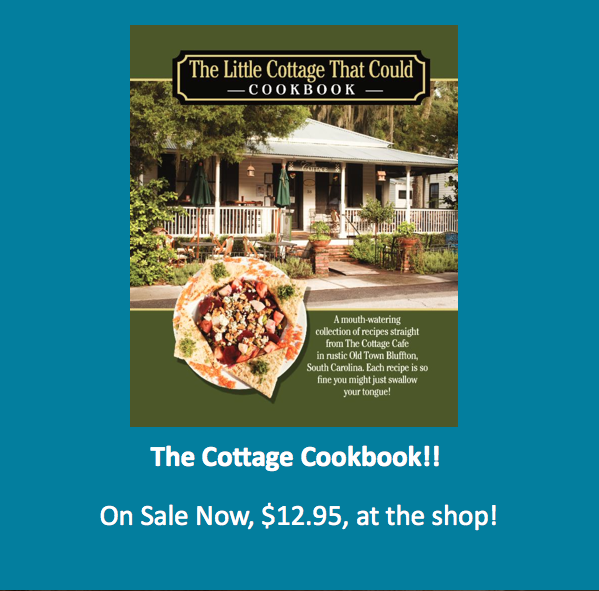 COTTAGEBLUFFTON's tweet photo. LOCAL CAFÉ PUBLISHES COOKBOOK: http://t.co/2wBT3kAwkl
#thecottagebluffton http://t.co/qnlot5Gfxz