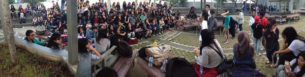 Rapat akbar. H-2 GINTRE 2014!