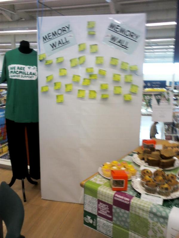 Blown away by the amount of support for our Macmillan coffee morning from colleagues and customers. Thank you. X