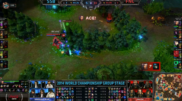 FNATIC's tweet photo. #ACE + Baron! #Worlds http://t.co/Dir51GKZ8D http://t.co/lf3spb7Wia