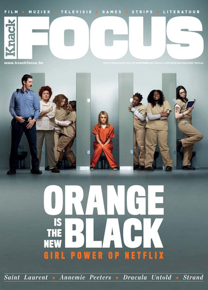 AndreasIlegems's tweet photo. Deze week de cover van Knack Focus gehaald. Samen met @FakePlasticRuby nog wel. #OrangeIsTheNewBlack #jailbirds http://t.co/JF8F9eBJ7Q