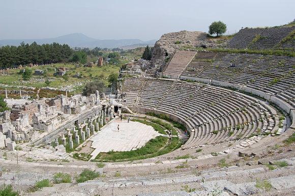 El Gran Teatro de Éfeso (#Turquía) ➜ viajerosblog.com/efeso-el-gran-… #turismo #viajes