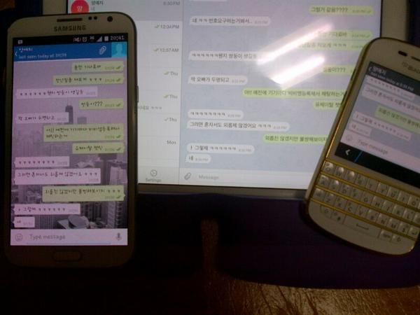 kidd1717's tweet photo. Telegram에서 하나의 폰 번호로 다기기에서 사용이 가능함을 확인!! 블랙베리 Q10 #BB10 갤놋2 #Android 아이패드 에어 #ios http://t.co/i0MgllQk62