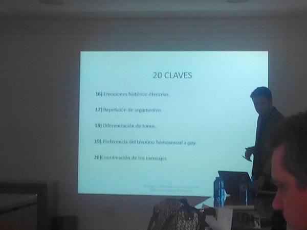 Ireneairin12's tweet image. @XimoAC explica las 20 claves para la construcción de la Ley del Matrimonio Homosexual en España. #ALICE2014