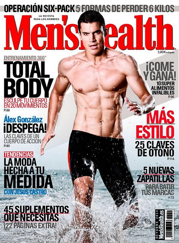 ¡Y el mes de Octubre de la revista <a href="/menshealthESP/">Men's Health España</a>  lo protagoniza nuestro actor <a href="/alexgonzalezact/">Alex Gonzalez</a>  ¿Que os parece?