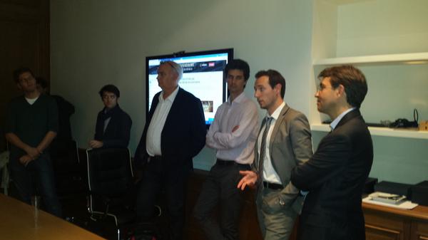 CrowdfundBank_'s tweet photo. Hier openoffice @NFinance_  @Ghalem_Ouadjed @CarpeDiese @Glowbl_Official @Sounds_App @TOCoSk @Invivoo @evioo_lunettes http://t.co/JFXm1lxfkl