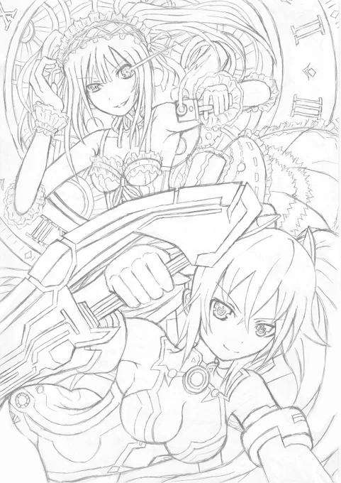 ラフ ブラハ&狂三 