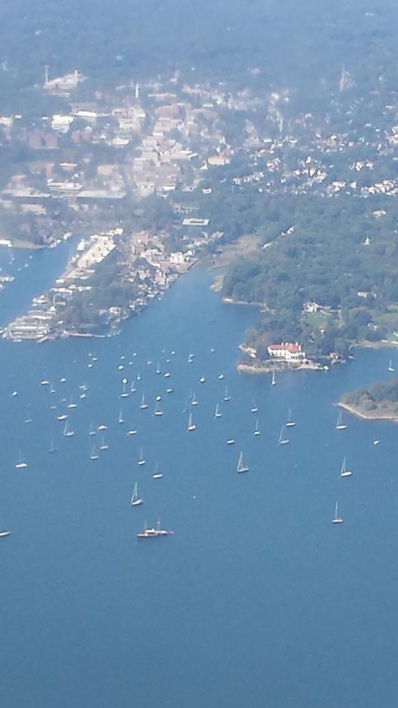 Aerial View of #IndianHarbor #Greenwich #Connecticut my childhood neighborhood