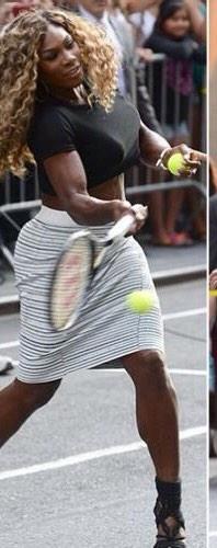Good morning & Happy  Birthday to the sexy Serena Williams 
