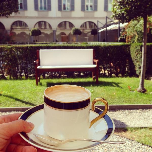 oshroeva's tweet photo. Four Seasons Milano is #love http://t.co/9gopmJcw2f