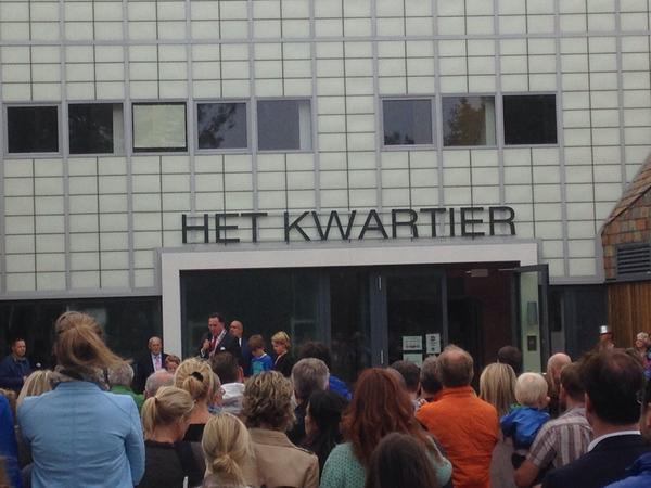 Feestelijke opening van nieuwe scholencluster "Het Kwartier" in Vught-Noord #Vught