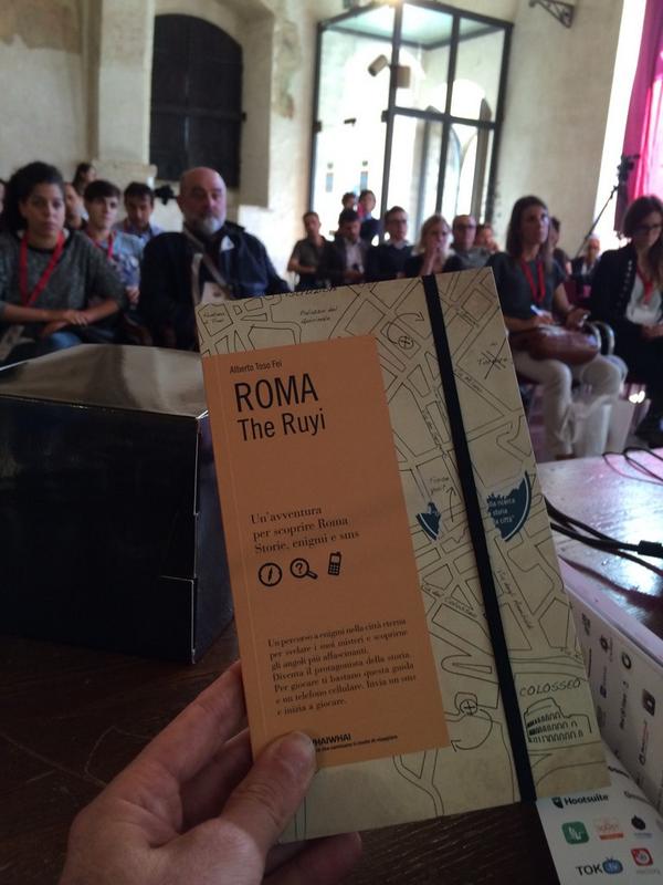 AlessioCarciofi's tweet image. @santwork illustra la guida #WhaiWhai qui a #TodiAppyDays : tra #storytelling e #gamification Cc @DAccademia