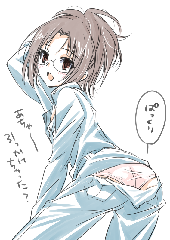 巨中ハンちゃんを本来のロリ絵柄で描いたら大変あざとかった ※ぱんつ注意 
