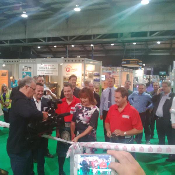 AirflowD's tweet photo. Looking forward to three good days at @ScotHomeShow - opened today by @reallorraine! http://t.co/Dd593U3Em3