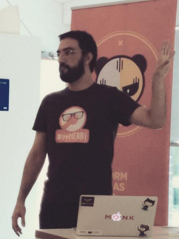 filippozanella's tweet photo. It is #veNERDì @hfarmventures #rubyday2014 @gmodarelli for Monk http://t.co/fnJNWXk6ft