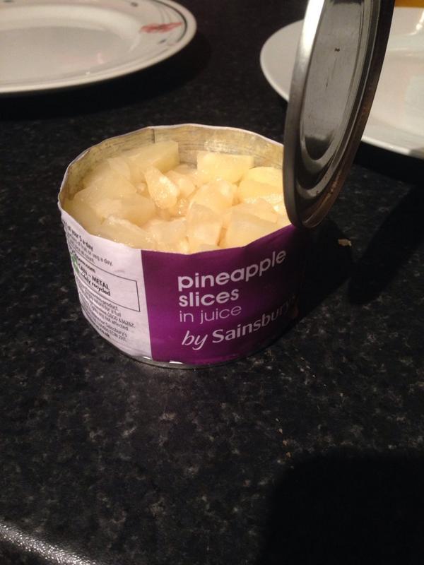 joanneboniface's tweet image. No specifically labelled pineapple rings in @sainsburys - we thought this would be them-apparently not. #ringfail